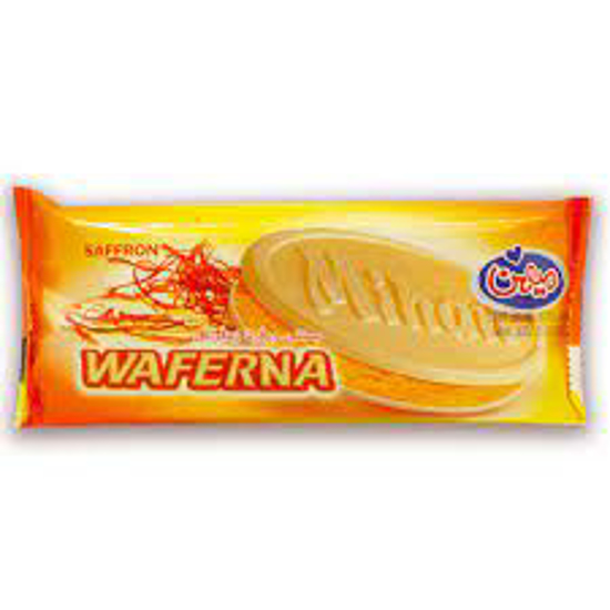 تصویر از بستنی چوبی وانیلی با روکش توت فرنگی