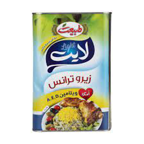 تصویر از روغن نیمه جامد طبیعت لایت 5 کیلوگرم