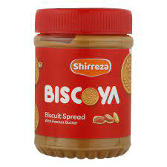 تصویر از کرم بادام زمینی بیسکویتی