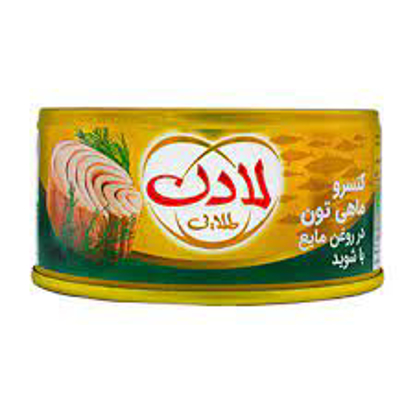 تصویر از کنسرو تن ماهی شوید دار لادن طلایی