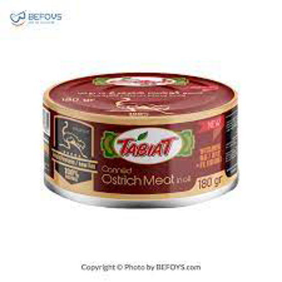 تصویر از کنسرو گوشت شترمرغ