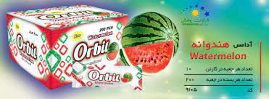 تصویر از آدامس اوربیل هندوانه