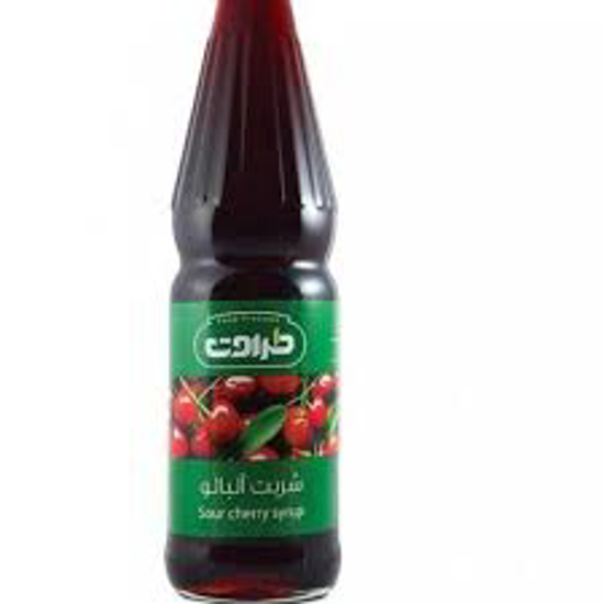 تصویر از شربت آلبالو طراوت شیشه ای