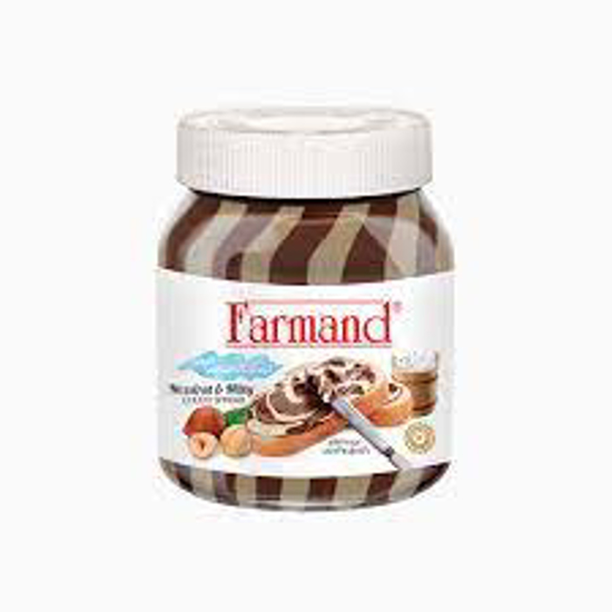 تصویر از شکلات صبحانه دو رنگ فرمند