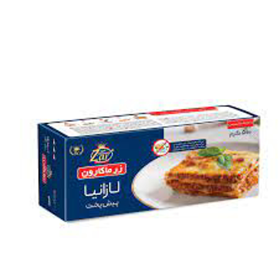تصویر از لازانیا 500گ زرماکارون