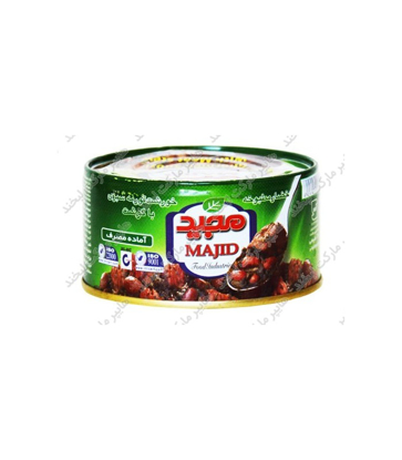 تصویر از کنسرو خورش قورمه سبزی 180گ مجید