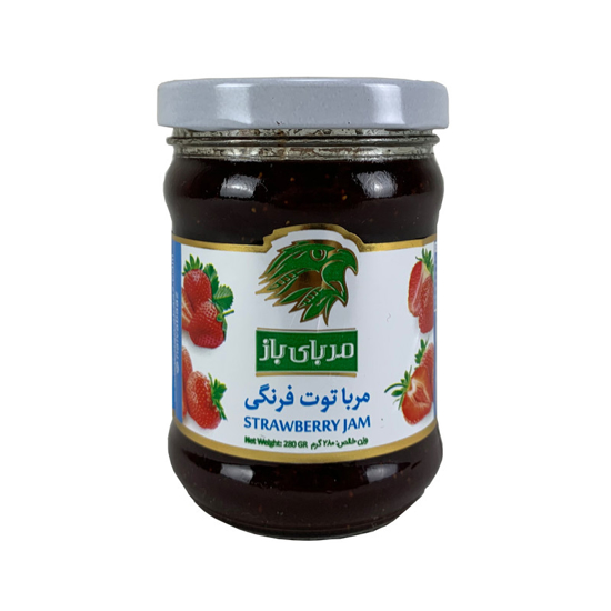 تصویر از مربای توت فرنگی 280 گ باز